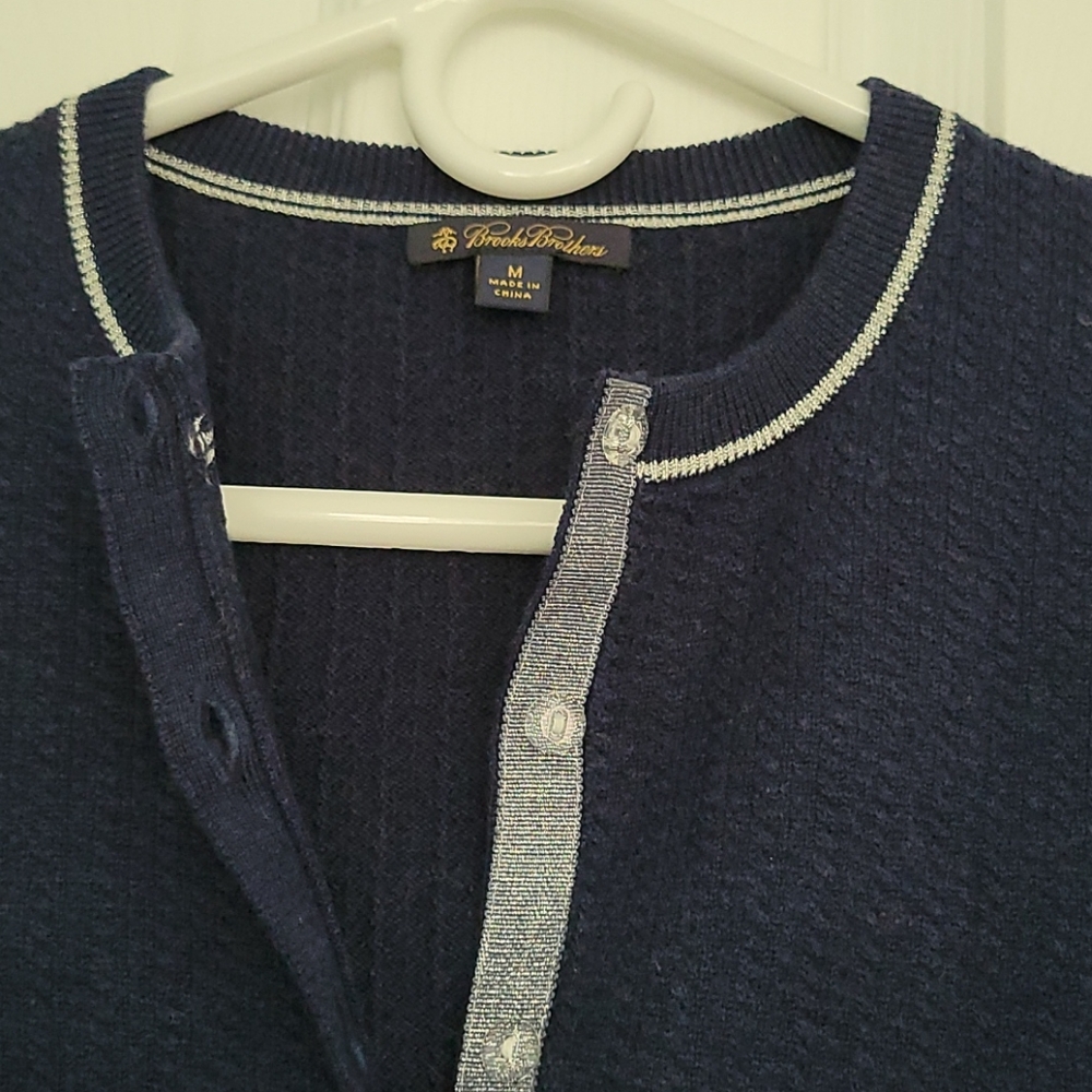 Brooks Brothers Women Sweater Cardigan Medium M Not used 100% Merino wool